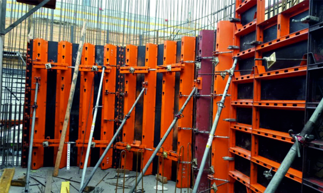 szalunki ścienne szybkiego montażu omega