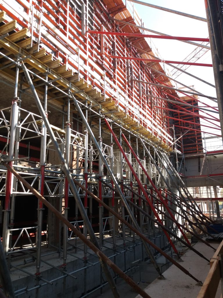 Budowa Muzeum Pamięci Sybiru w Białymstoku - szalunki