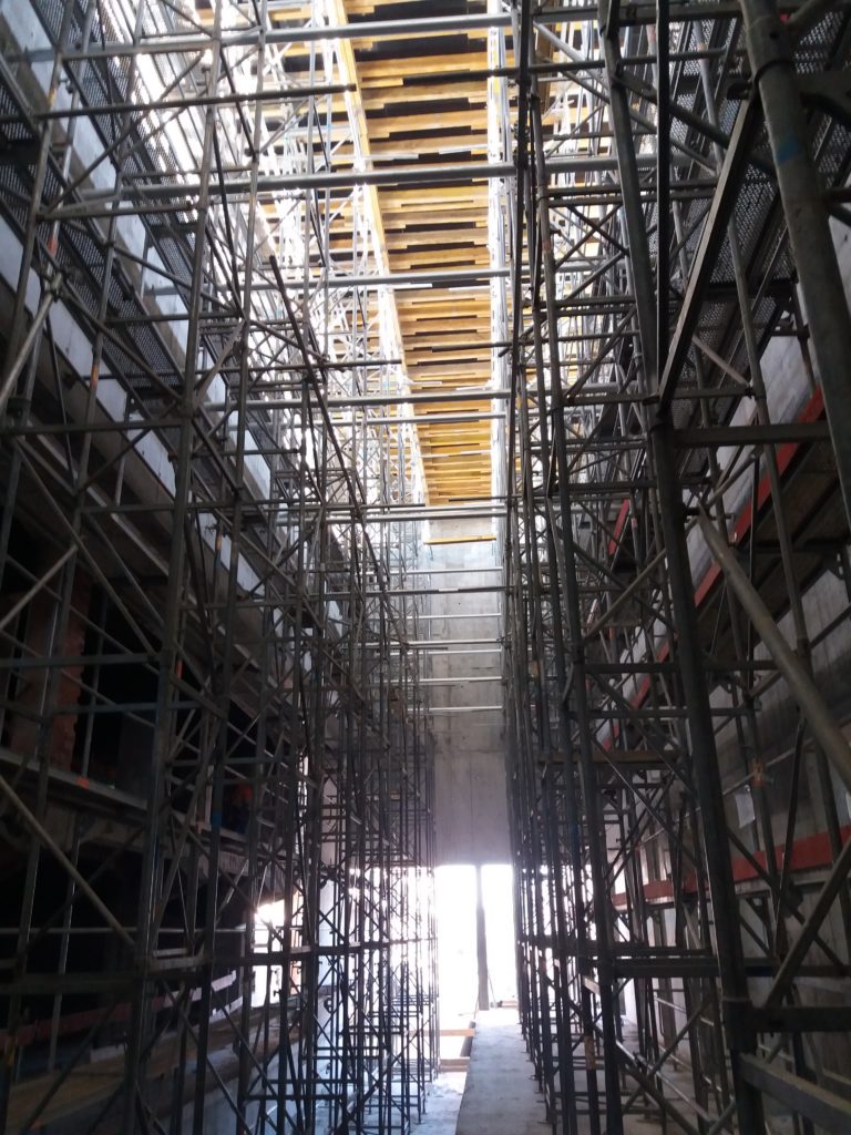 Budowa Muzeum Pamięci Sybiru w Białymstoku - szalunki