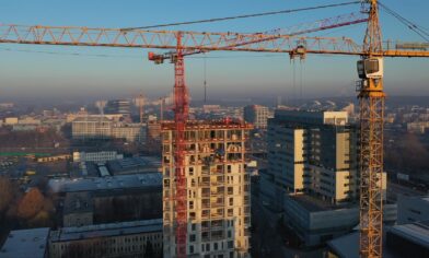 budowa budynku sokólska 30 towers